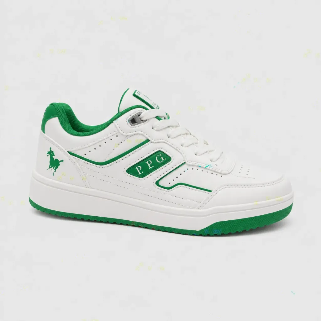 POLO PPGH028 BLANCO VERDE