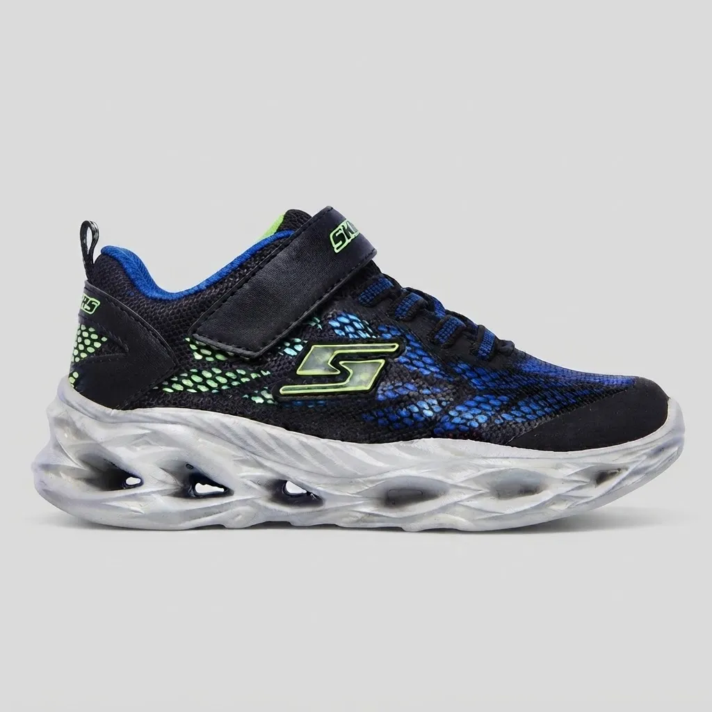 SKECHERS NIÑO VORTEX AZUL
