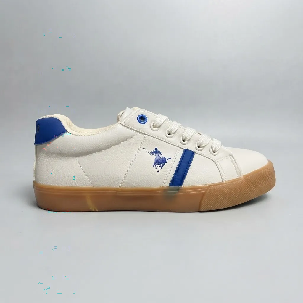 POLO PPGH047 BEIGE AZUL