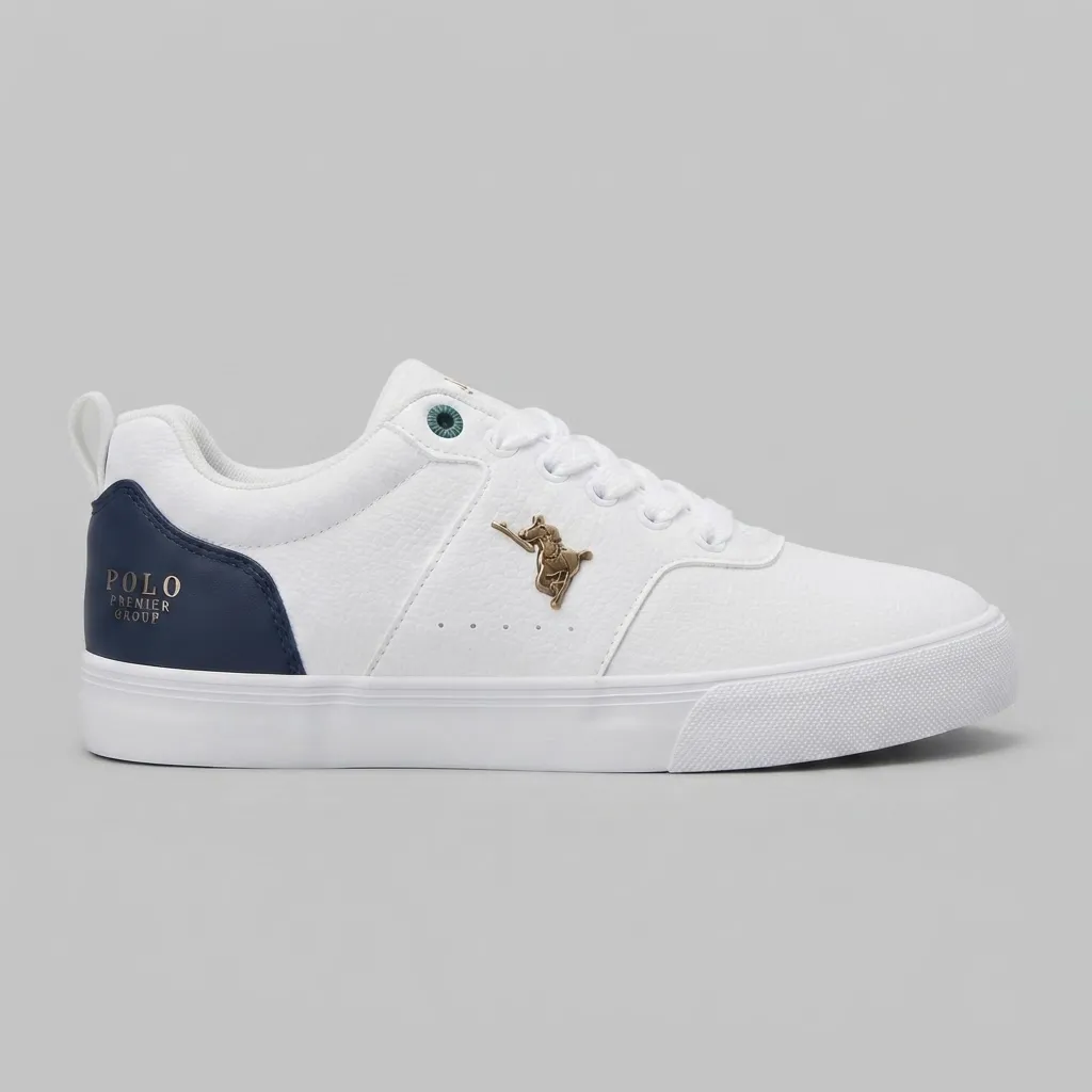 POLO PPGH044 BLANCO TURQUEZA