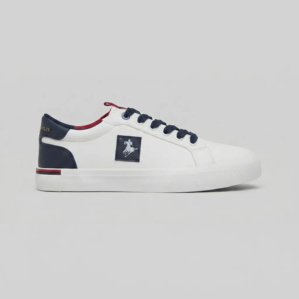 [153423 43] POLO PPGH036 BLANCO AZUL 153423  43 (43)