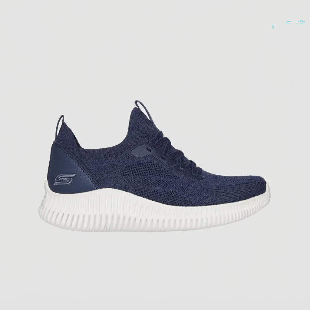 SKECHERS BOBS AZUL BLANCO